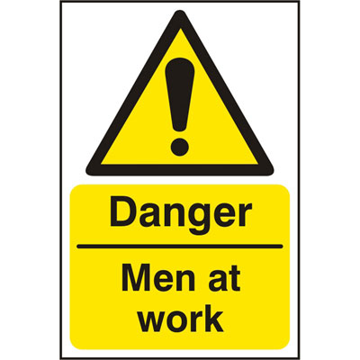 DANGER MEN AT WORK SAV