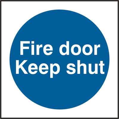 FIRE DOOR KEEP SHUT SAV