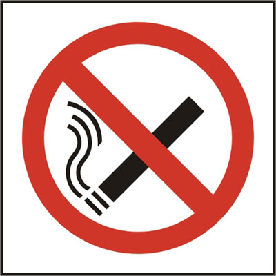 NO SMOKING SYMBOL SAV