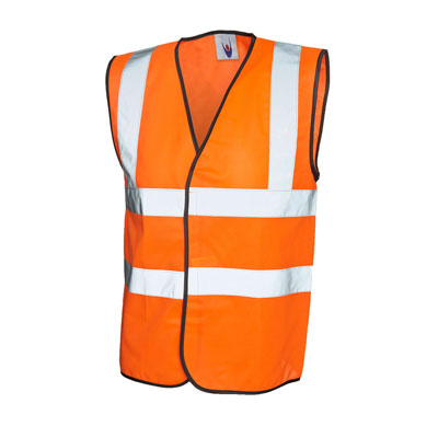 Hi-Vis Sleevless Safety Waist Coat