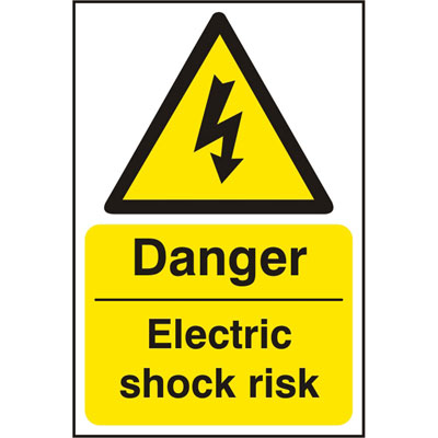 DANGER ELECTRIC SHOCK SAV